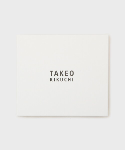 TAKEO KIKUCHI(タケオキクチ)の「【リップルグレイン】フォールドエッジ財布(財布・メンズ・ブルー系その他/ダークブラウン/ブラック・00)」の15枚目の写真