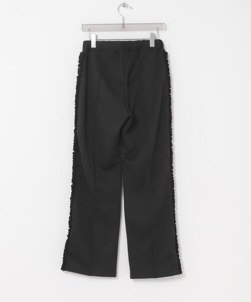 crinkle crinkle crinkle（クリンクルクリンクルクリンクル）の「『別注』crinkle crinkle crinkle×URBAN RESEARCH　FRILL TRACK PANTS（その他パンツ・レディース・ブラック・FREE）」の13枚目の写真