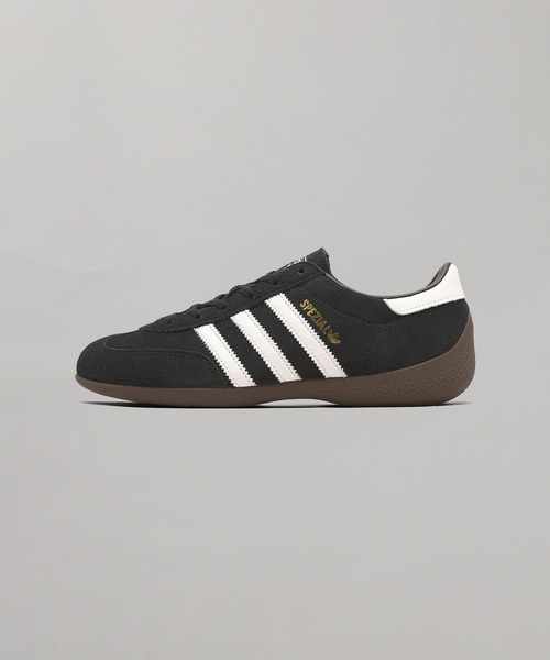 adidas(アディダス)の「adidas HANDBALLSPEZIALLOPROW KJ3629(スニーカー・レディース・ブラック・23.5cm/24cm/24.5cm/25cm/23cm)」の1枚目の写真