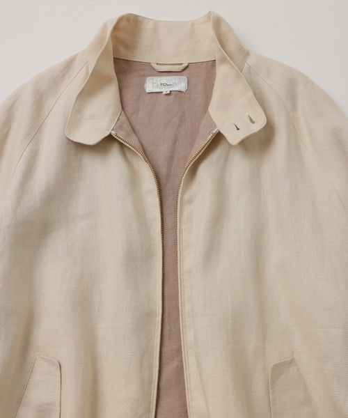 セール】【FOLL / フォル】linen gabardine harrington jacket（その他