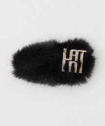 one after another NICE CLAUP | 【Latini】ファーパッチンピン(バレッタ/ヘアクリップ)