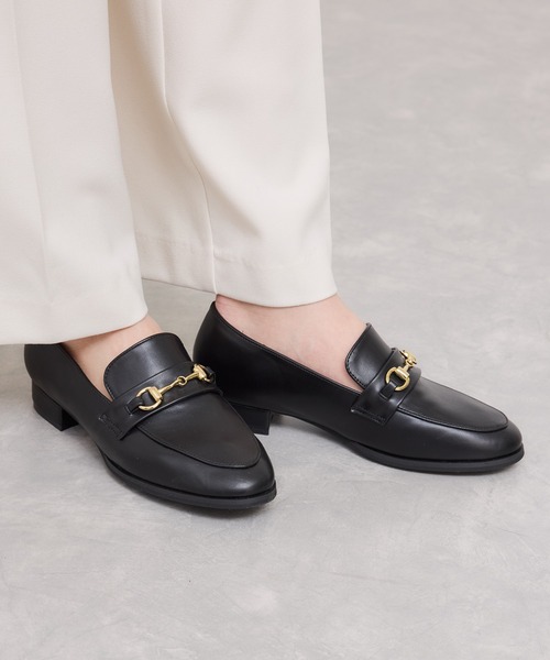 Juze(ジュゼ)の「ふんわりビットローファー【SS~Lサイズ展開】(ローファー・レディース・ブラック・SS/S/M/L)」の12枚目の写真