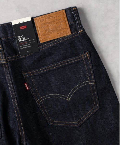 Levi's（リーバイス）の「Levi's(リーバイス)【メンズ】「568」ルーズストレート（デニムパンツ・メンズ・ダークインディゴブルー・32inch/28inch/29inch/30inch/31inch/33inch/34inch/36inch）」の8枚目の写真