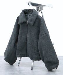 abahouse mavie | シープボアショートブルゾン(ブルゾン)