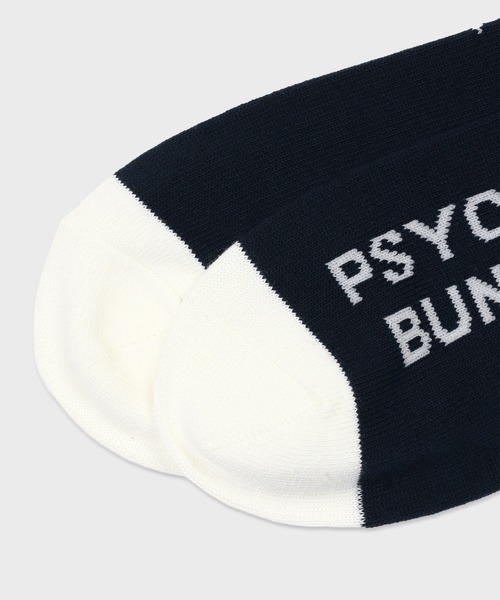 Psycho Bunny（サイコバニー）の「[GOLF]アウトラインバニー アンクルソックス（ソックス/靴下・メンズ・ホワイト/ネイビー/ブラック・25-27）」の4枚目の写真