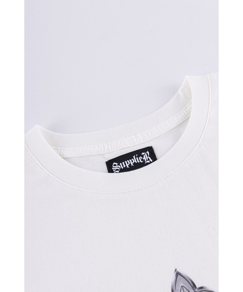 SUPPLIER(サプライヤー)の「Tシャツ|Chrome Triple Cross Tee|SUPPLIER(Tシャツ/カットソー・メンズ・ホワイト・XX-LARGE/X-LARGE/LARGE/MEDIUM/SMALL)」の3枚目の写真