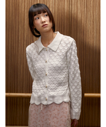 SIENNE（シエンヌ）の「Chloe Cardigan (Ecru)（カーディガン/ボレロ）」