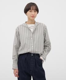 PYJAMA STRIPE COTTON SHIRT