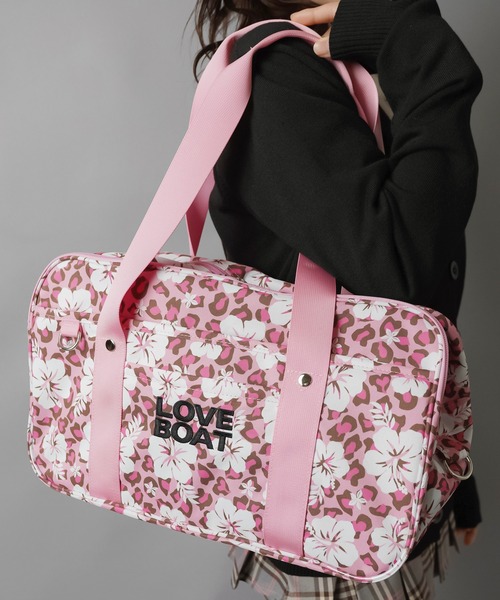 LOVE BOAT(ラブ・ボート)の「【LOVE BOAT/ラブボート】スクールバッグ(ショルダーバッグ・レディース・ブラウン/ピンク・ONESIZE)」の9枚目の写真
