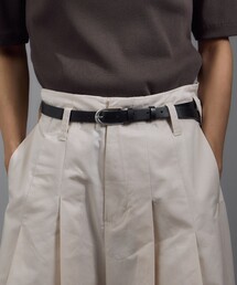 SALON adam et rope' | 【W S（ドゥーブル）】レザーオーバルバックルベルト 2(ベルト)