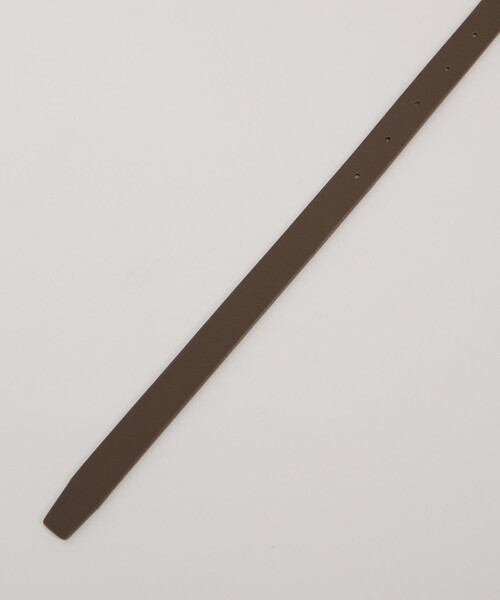 SALON adam et rope'（サロン アダム エ ロペ）の「【W S（ドゥーブル）】レザーオーバルバックルベルト 2（ベルト・レディース・ベージュ系その他/ブラック・FREE）」の12枚目の写真