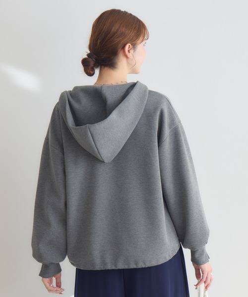 KATHARINE ROSS(キャサリンロス)の「【KATHARINE ROSS】Congeパールパーカ(パーカー・レディース・オフホワイト/グレー・FREE)」の8枚目の写真