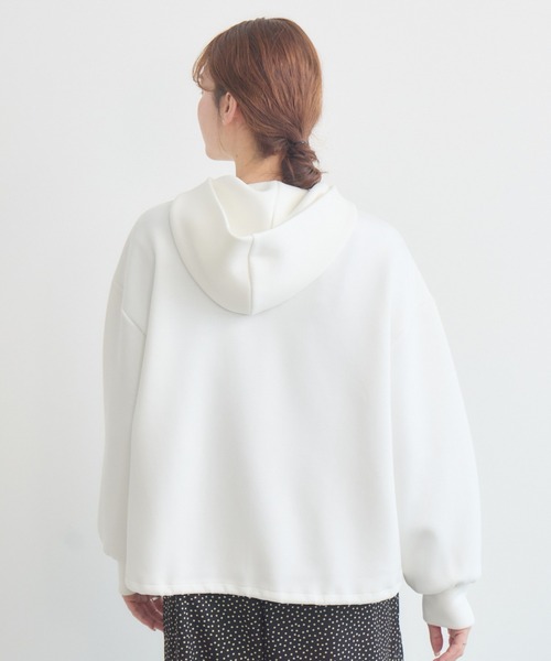 KATHARINE ROSS(キャサリンロス)の「【KATHARINE ROSS】Congeパールパーカ(パーカー・レディース・オフホワイト/グレー・FREE)」の16枚目の写真