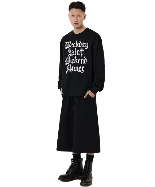 OY（オーワイ）の「『OY/オーワイ』CONFESSIONS L/S TEE/コンフェッションズ長袖Ｔシャツ（Tシャツ/カットソー・メンズ・ブラック/ホワイト・L/M）」の7枚目の写真