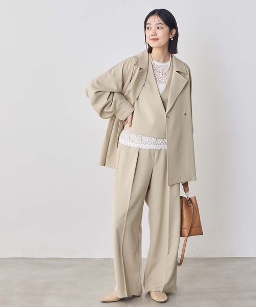 Gready Brilliant（グレディブリリアン）の「カシュクールベスト（その他アウター・レディース・グレー/ベージュ・38）」の11枚目の写真