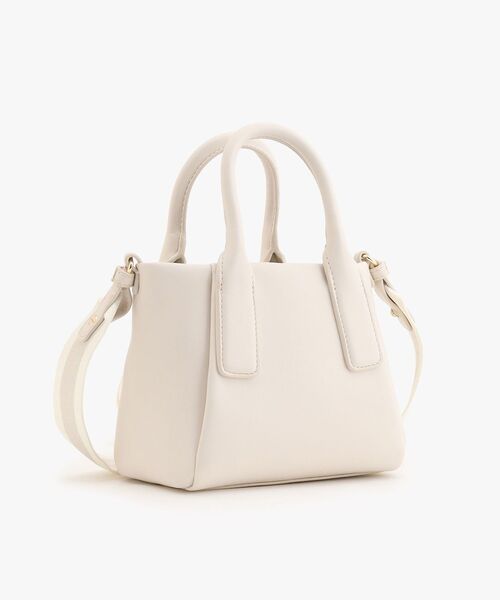 TOMMY HILFIGER（トミーヒルフィガー）の「エッセンシャルミニトートバッグ（トートバッグ・レディース・ブラック/アイボリー/ベージュ・FREE）」の4枚目の写真