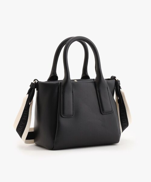 TOMMY HILFIGER（トミーヒルフィガー）の「エッセンシャルミニトートバッグ（トートバッグ・レディース・ブラック/アイボリー/ベージュ・FREE）」の8枚目の写真