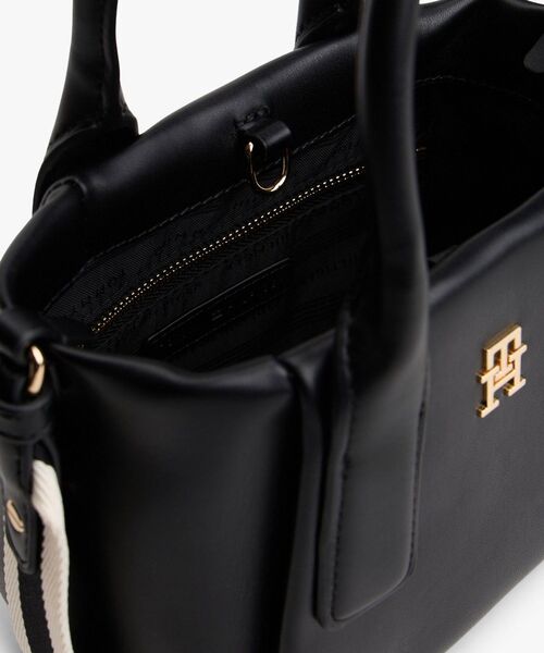 TOMMY HILFIGER（トミーヒルフィガー）の「エッセンシャルミニトートバッグ（トートバッグ・レディース・ブラック/アイボリー/ベージュ・FREE）」の10枚目の写真
