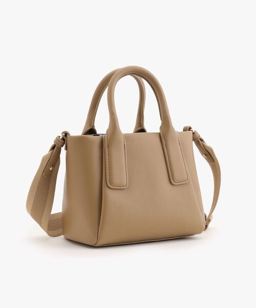 TOMMY HILFIGER（トミーヒルフィガー）の「エッセンシャルミニトートバッグ（トートバッグ・レディース・ブラック/アイボリー/ベージュ・FREE）」の12枚目の写真