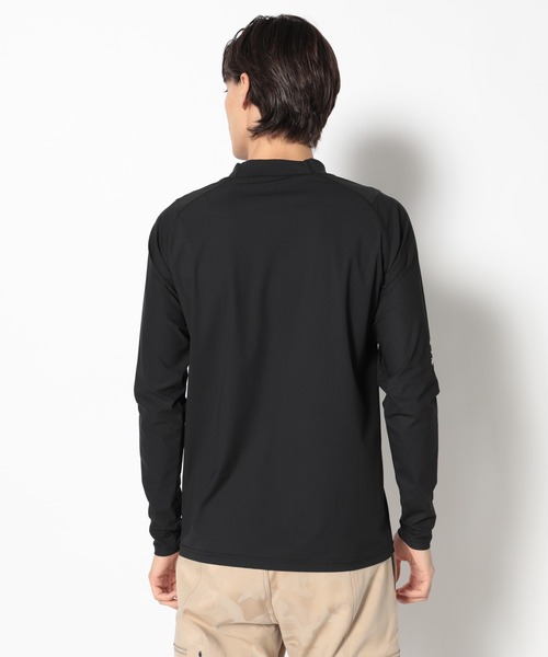 MARK & LONA(マークアンドロナ)の「Gauge Essential Mock Neck | MEN(Tシャツ/カットソー・メンズ・ホワイト/ブラック/カモフラージュ・44/46/48/50)」の12枚目の写真