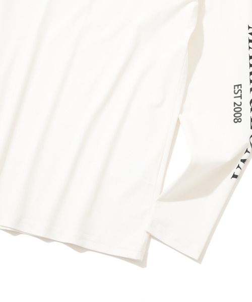 MARK & LONA(マークアンドロナ)の「Gauge Essential Mock Neck | MEN(Tシャツ/カットソー・メンズ・ホワイト/ブラック/カモフラージュ・44/46/48/50)」の15枚目の写真
