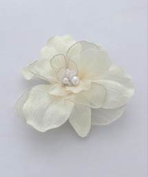 sugar nine（シュガーナイン）の「オーガンジー×パールアーティフィシャルフラワーコサージュ【卒業袴小物】（その他）」