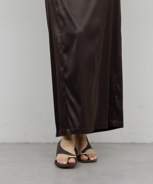 GALLARDAGALANTE（ガリャルダガランテ）の「【2.718】サムリングサンダル（サンダル・レディース・ダークブラウン/ベージュ・36/37/38）」の3枚目の写真