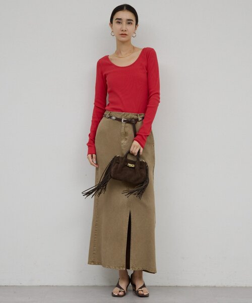 GALLARDAGALANTE（ガリャルダガランテ）の「【2.718】サムリングサンダル（サンダル・レディース・ダークブラウン/ベージュ・36/37/38）」の6枚目の写真