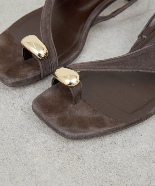 GALLARDAGALANTE（ガリャルダガランテ）の「【2.718】サムリングサンダル（サンダル・レディース・ダークブラウン/ベージュ・36/37/38）」の10枚目の写真