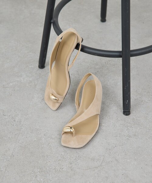 GALLARDAGALANTE（ガリャルダガランテ）の「【2.718】サムリングサンダル（サンダル・レディース・ダークブラウン/ベージュ・36/37/38）」の11枚目の写真