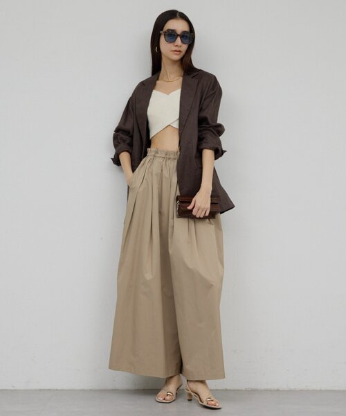 GALLARDAGALANTE（ガリャルダガランテ）の「【2.718】サムリングサンダル（サンダル・レディース・ダークブラウン/ベージュ・36/37/38）」の16枚目の写真