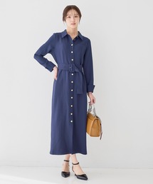 Andemiu（アンデミュウ）の「【WEB・ルミネ限定】キンボタンIラインワンピース657790（ワンピース）」