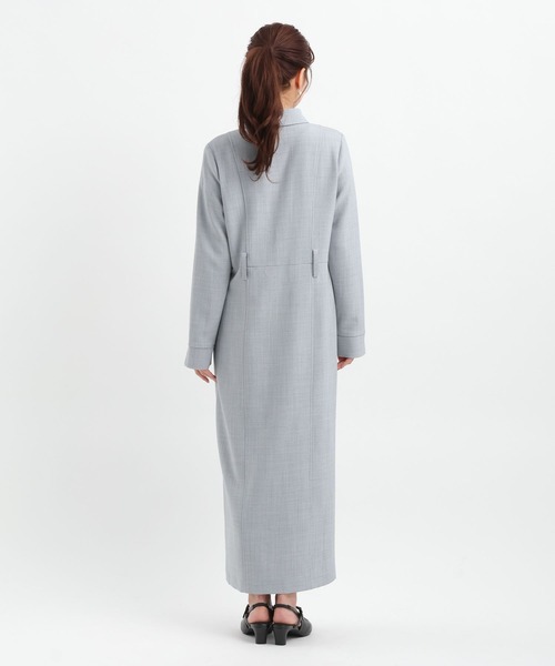Andemiu(アンデミュウ)の「【WEB・ルミネ限定】キンボタンIラインワンピース657790(ワンピース・レディース・ライトブルー/ネイビー/オフホワイト・FREE)」の20枚目の写真
