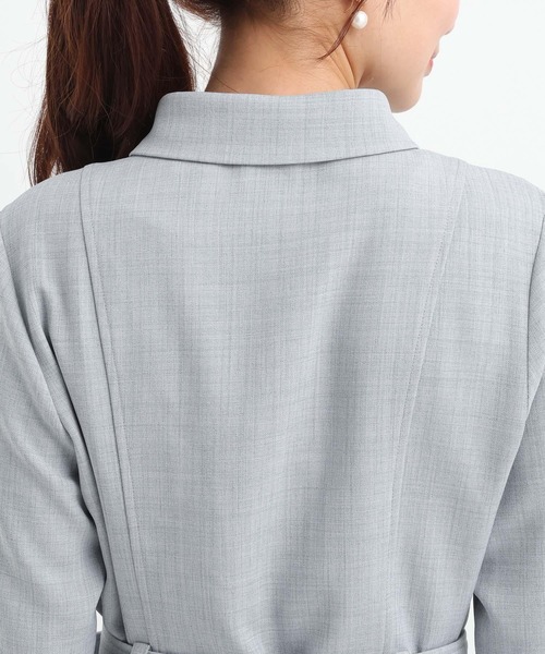 Andemiu(アンデミュウ)の「【WEB・ルミネ限定】キンボタンIラインワンピース657790(ワンピース・レディース・ライトブルー/ネイビー/オフホワイト・FREE)」の13枚目の写真