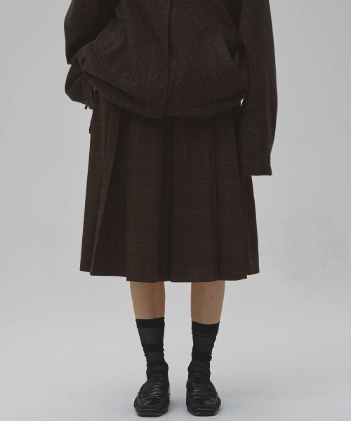 TODAYFUL(トゥデイフル)の「【TODAYFUL/トゥデイフル】Pleats Bermuda Pants/プリーツ バミューダパンツ(その他パンツ・レディース・マルチ/ブラック・36/38)」の8枚目の写真