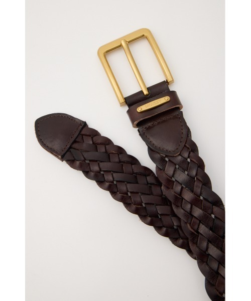 MOUSSY（マウジー）の「【26年SS新作】MESH LEATHER ベルト（ベルト・レディース・ブラック/ブラウン・FREE）」の12枚目の写真