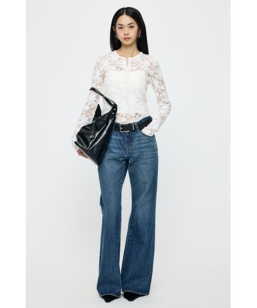 MOUSSY（マウジー）の「【26年SS新作】MESH LEATHER ベルト（ベルト・レディース・ブラック/ブラウン・FREE）」の13枚目の写真