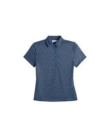 【J.LINDEBERG/GOLF】 半袖ポロシャツ プリント柄 Caitlyn Polo