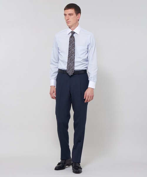 MACKINTOSH LONDON(マッキントッシュ ロンドン)の「ブロードクレリックドレスシャツ(シャツ/ブラウス・メンズ・ブルー系その他2・40/41/39)」の2枚目の写真