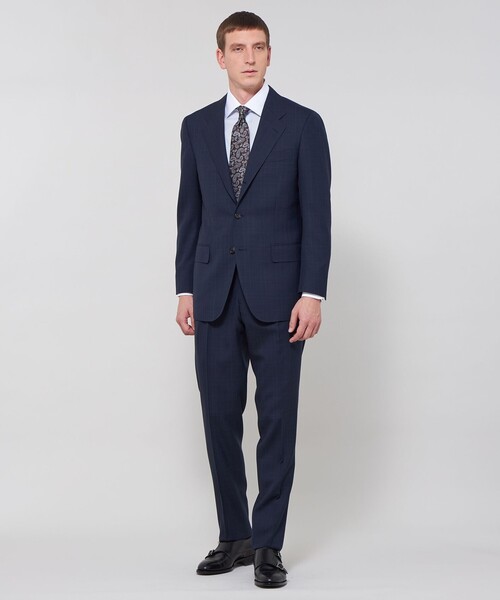 MACKINTOSH LONDON(マッキントッシュ ロンドン)の「ブロードクレリックドレスシャツ(シャツ/ブラウス・メンズ・ブルー系その他2・40/41/39)」の3枚目の写真
