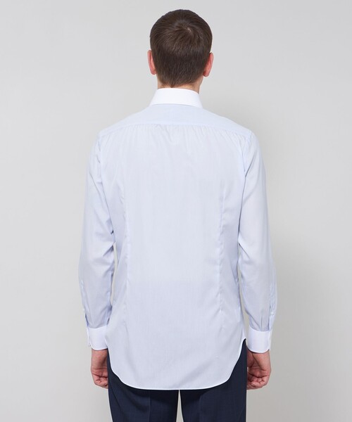 MACKINTOSH LONDON(マッキントッシュ ロンドン)の「ブロードクレリックドレスシャツ(シャツ/ブラウス・メンズ・ブルー系その他2・40/41/39)」の6枚目の写真