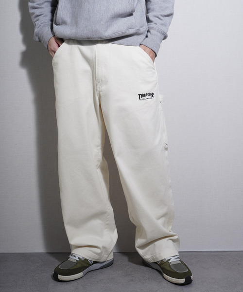THRASHER デニム＆カツラギ ペインターパンツ（デニムパンツ）｜ZIP