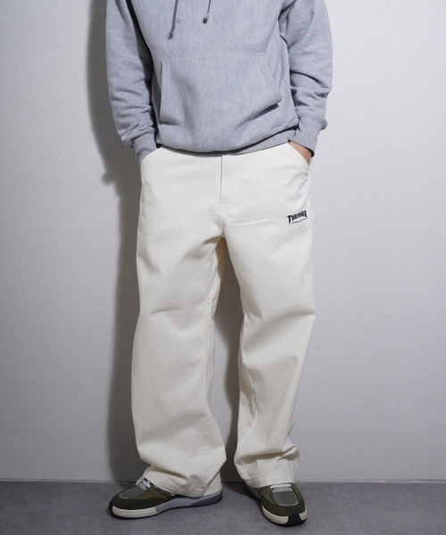 THRASHER デニム＆カツラギ ペインターパンツ（デニムパンツ）｜ZIP