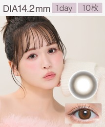 Chu's me（チューズミー）の「Chu's me 1day ホーリーキス（10枚入り）（コンタクトレンズ・カラコン）」