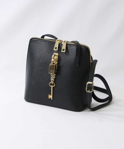 Gready Brilliant（グレディブリリアン）の「キーチェーン付きショルダー（ショルダーバッグ・レディース・ブラック/ベージュ・FREE）」の18枚目の写真