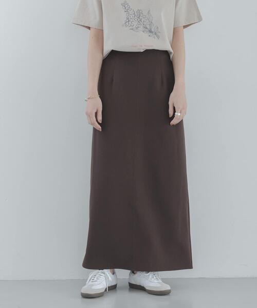 URBAN RESEARCH Sonny Label(アーバンリサーチサニーレーベル)の「Iラインダブルクロススカート(スカート・レディース・ブラック/ブラウン・36/38)」の12枚目の写真