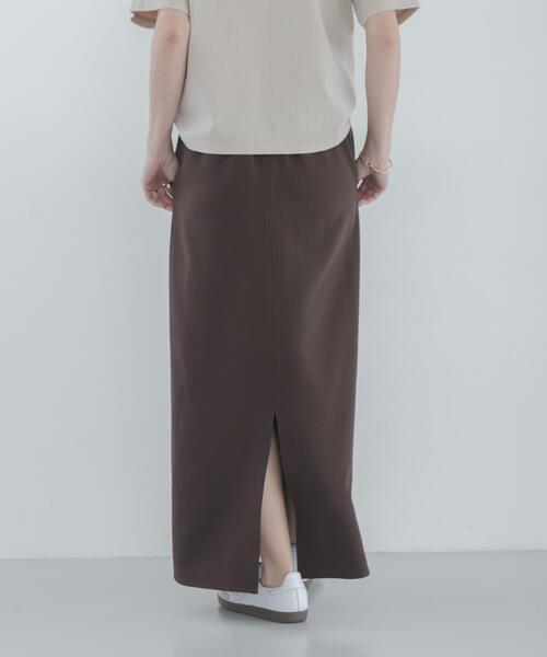 URBAN RESEARCH Sonny Label(アーバンリサーチサニーレーベル)の「Iラインダブルクロススカート(スカート・レディース・ブラック/ブラウン・36/38)」の14枚目の写真