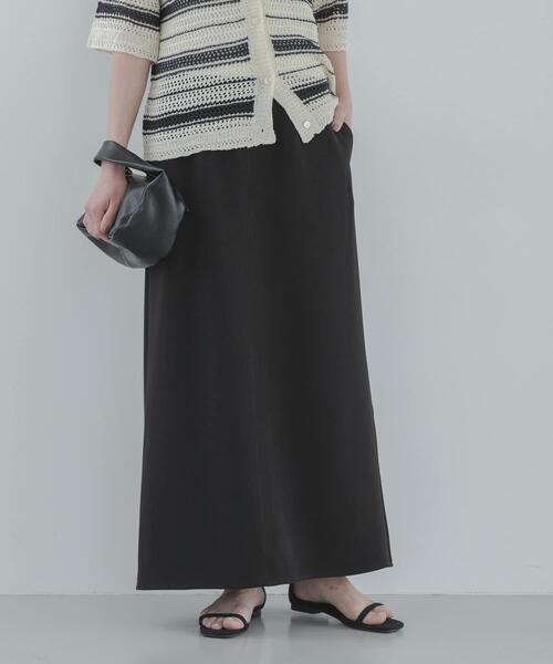 URBAN RESEARCH Sonny Label(アーバンリサーチサニーレーベル)の「Iラインダブルクロススカート(スカート・レディース・ブラック/ブラウン・36/38)」の20枚目の写真