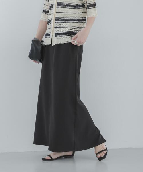 URBAN RESEARCH Sonny Label(アーバンリサーチサニーレーベル)の「Iラインダブルクロススカート(スカート・レディース・ブラック/ブラウン・36/38)」の22枚目の写真
