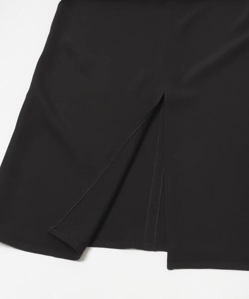 URBAN RESEARCH Sonny Label(アーバンリサーチサニーレーベル)の「Iラインダブルクロススカート(スカート・レディース・ブラック/ブラウン・36/38)」の7枚目の写真